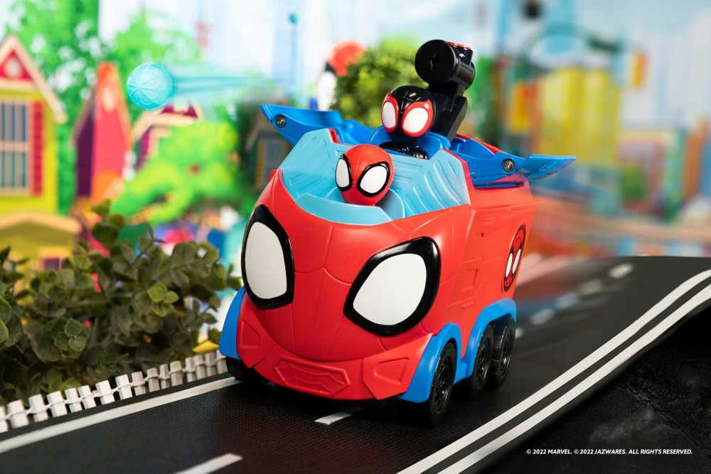 SPIDER-MAN SPIDEY AND HIS AMAZING FRIENDS Šaudantis furgonas