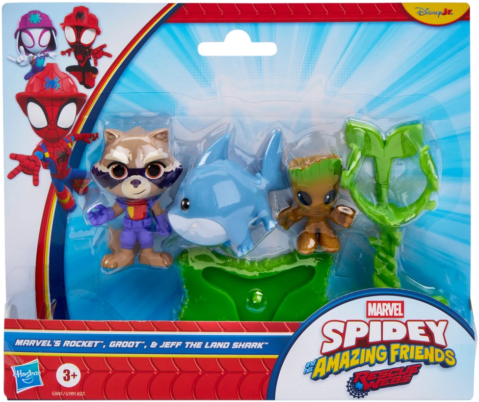 SPIDER-MAN Spidey and his amazing friends figure Rescue 2-pack