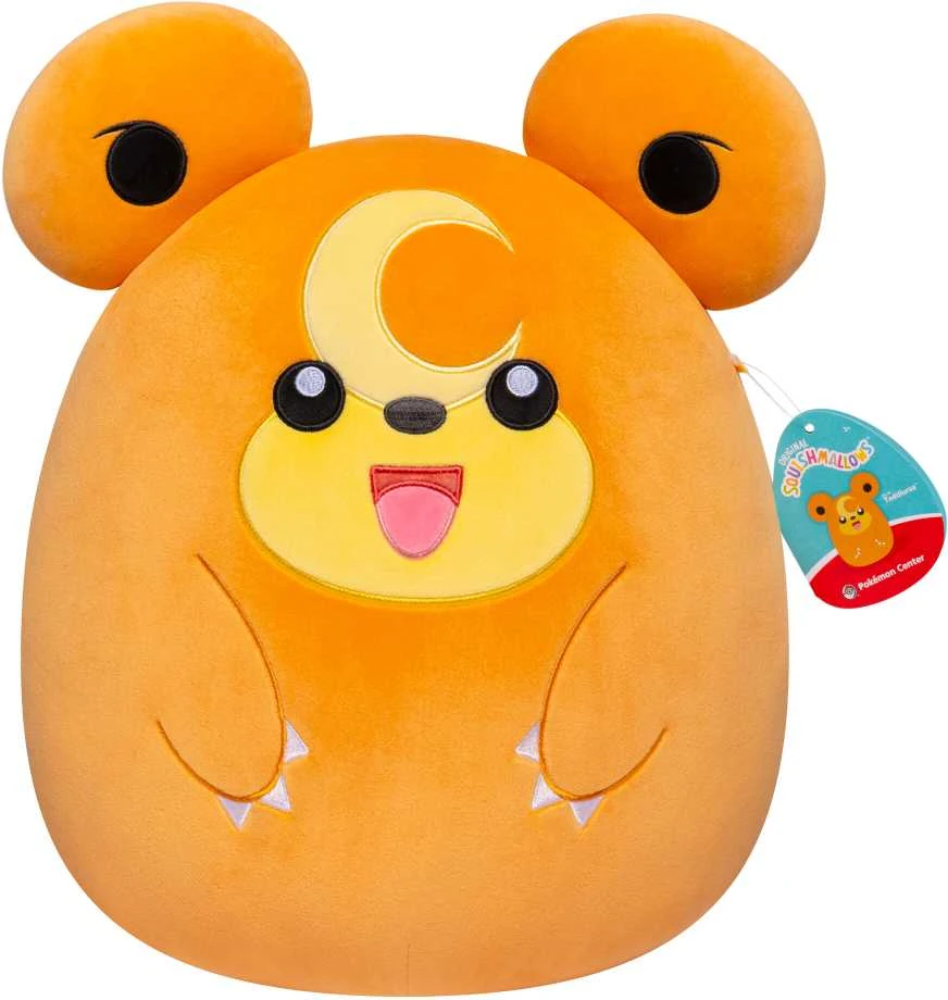 SQUISHMALLOWS POKEMON pliušinis žaislas Teddiursa, 25 cm
