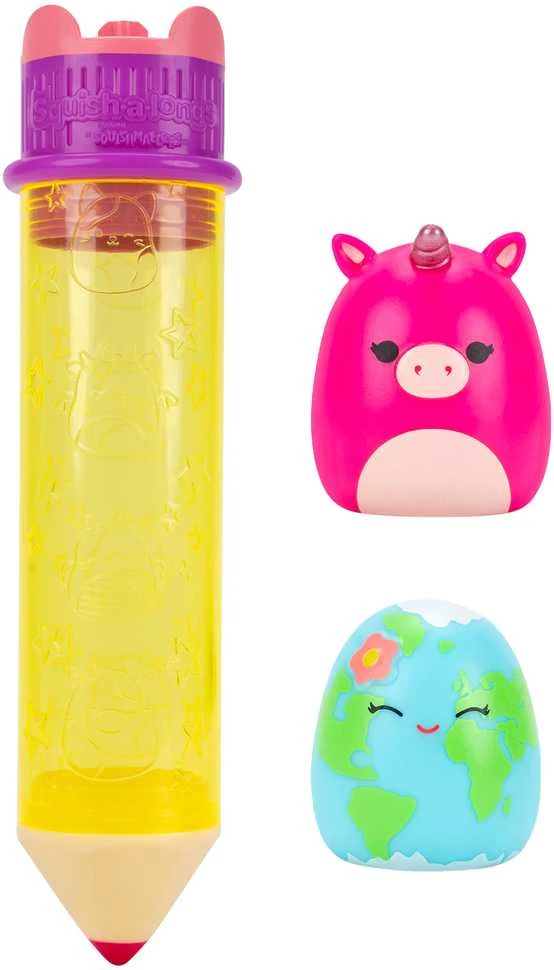 SQUISHMALLOWS SQUISH-A-LONGS Rinkinys su 2 mini figūrėlėmis