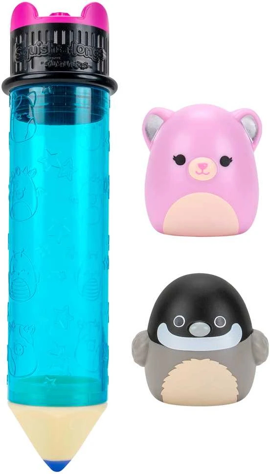 SQUISHMALLOWS SQUISH-A-LONGS Rinkinys su 2 mini figūrėlėmis