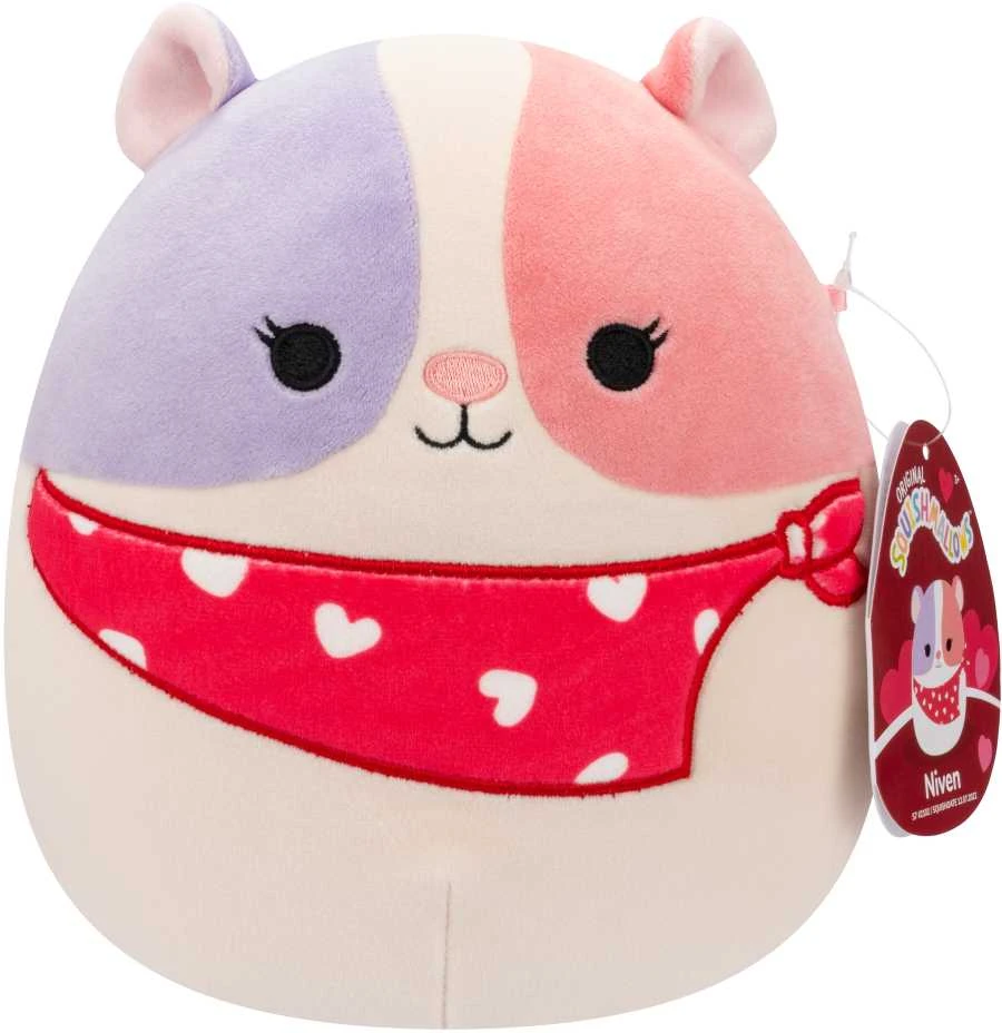 SQUISHMALLOWS Valentino dienos pliušinis žaislas, 19 cm