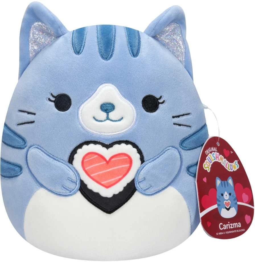 SQUISHMALLOWS Valentino dienos pliušinis žaislas, 19 cm