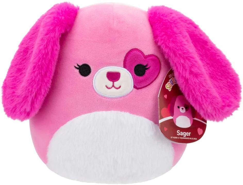SQUISHMALLOWS Valentino dienos pliušinis žaislas, 19 cm