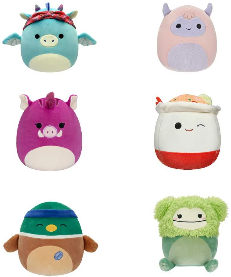 SQUISHMALLOWS W17 Pliušinis žaislas, 19 cm