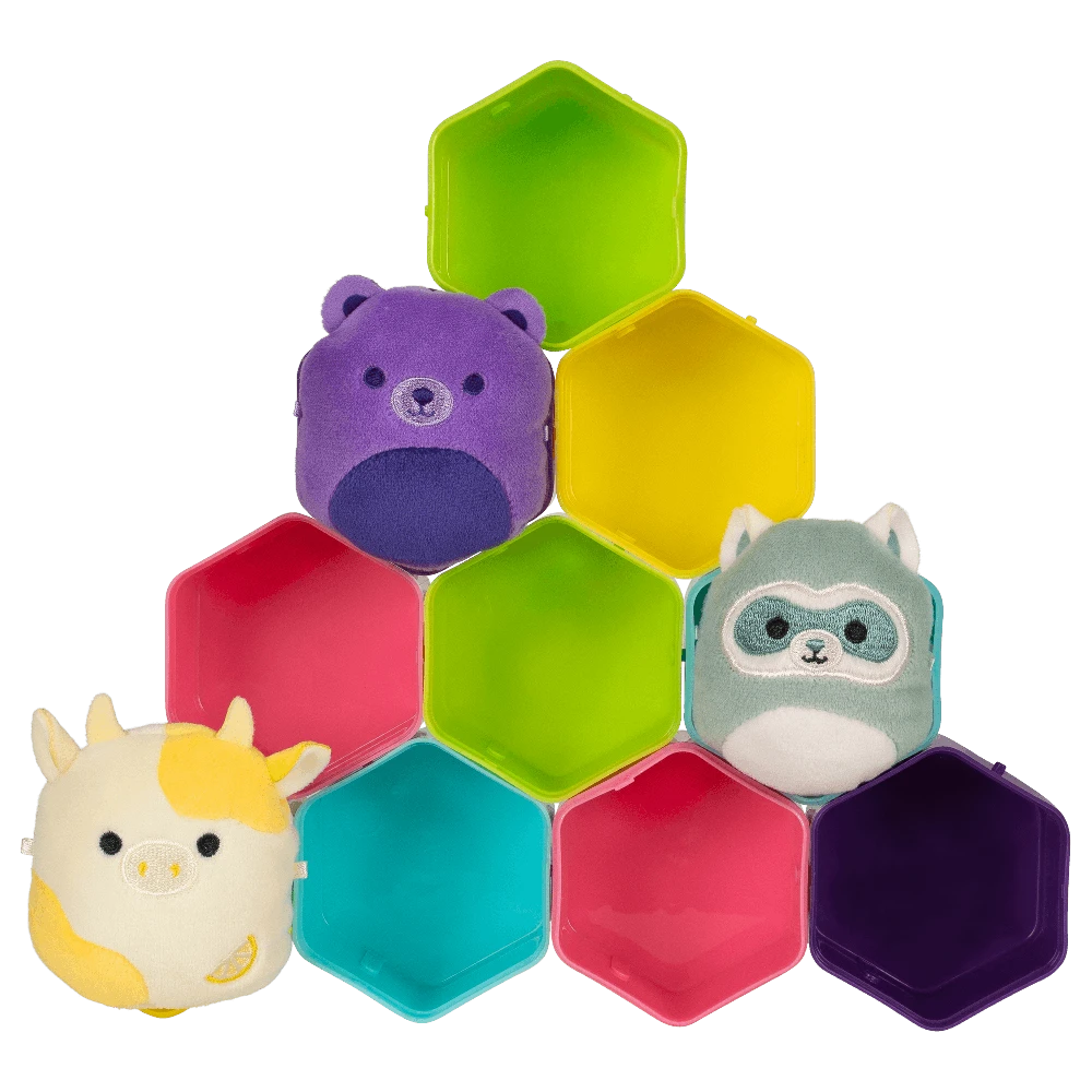 SQUISHMALLOWS W5 Paslaptingas pliušinis gyvūnėlis „Micromallows“
