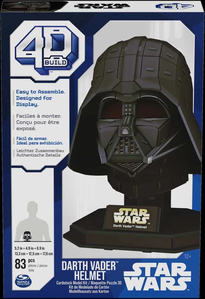 Spin Master STAR WARS 4D dėlionė „Darto Veiderio šalmas“
