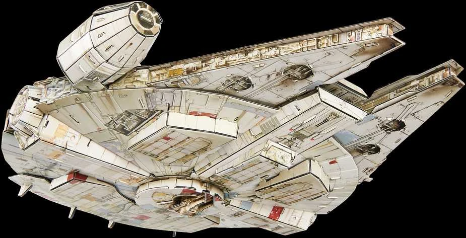 Spin Master STAR WARS 4D dėlionė „Žvaigždžių karai: Millennium Falcon“