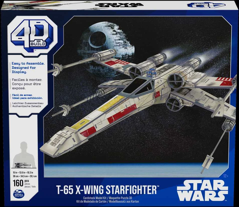 Spin Master STAR WARS 4D dėlionė „Žvaigždžių karai: Xwing“
