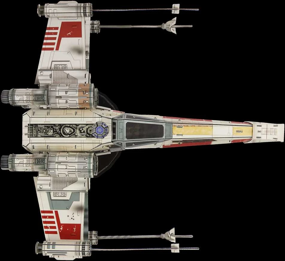 Spin Master STAR WARS 4D dėlionė „Žvaigždžių karai: Xwing“