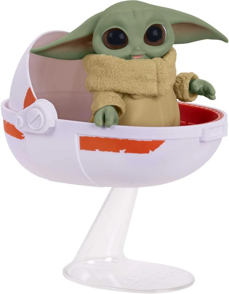 Mattel Star Wars Interaktyvus pliušinis Wild Ridin´ Grogu, 12 cm