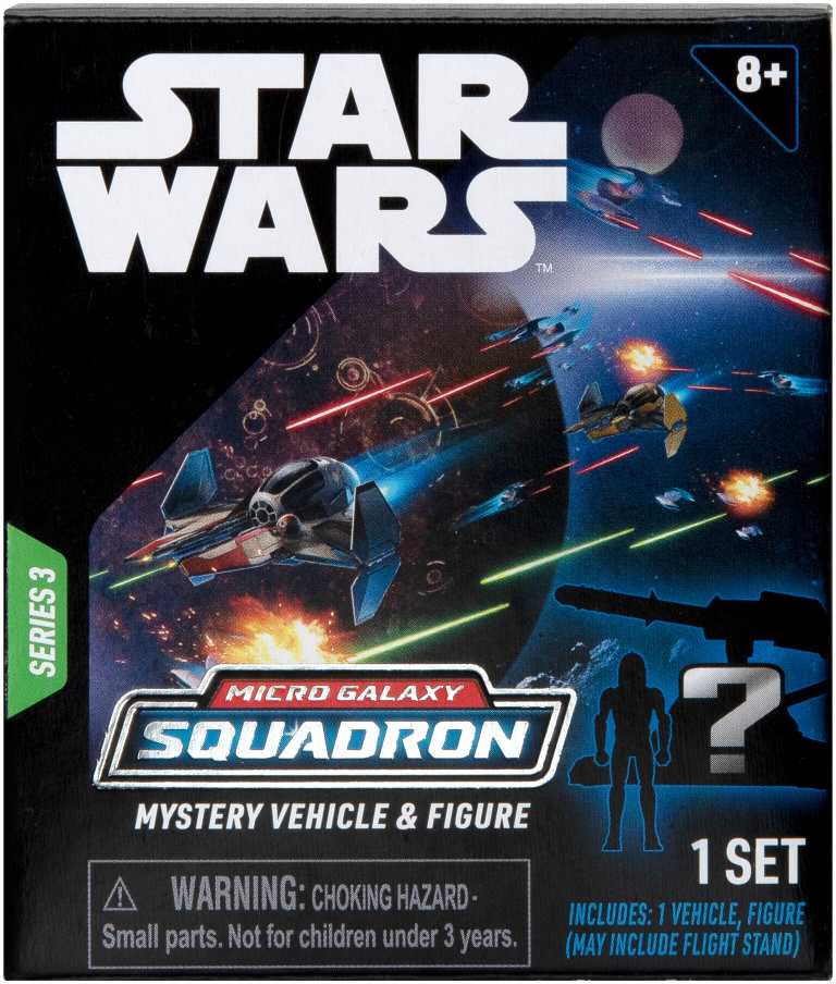 Star Wars Transporto priemonė su figūrėle uždaroje pakuotėje, W3