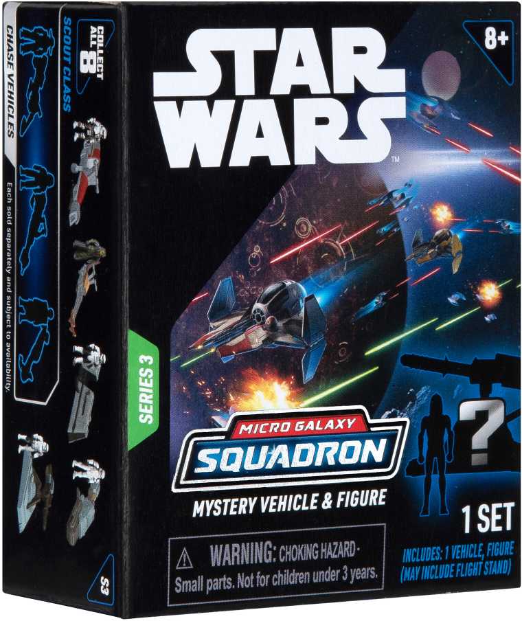 Star Wars Transporto priemonė su figūrėle uždaroje pakuotėje, W3