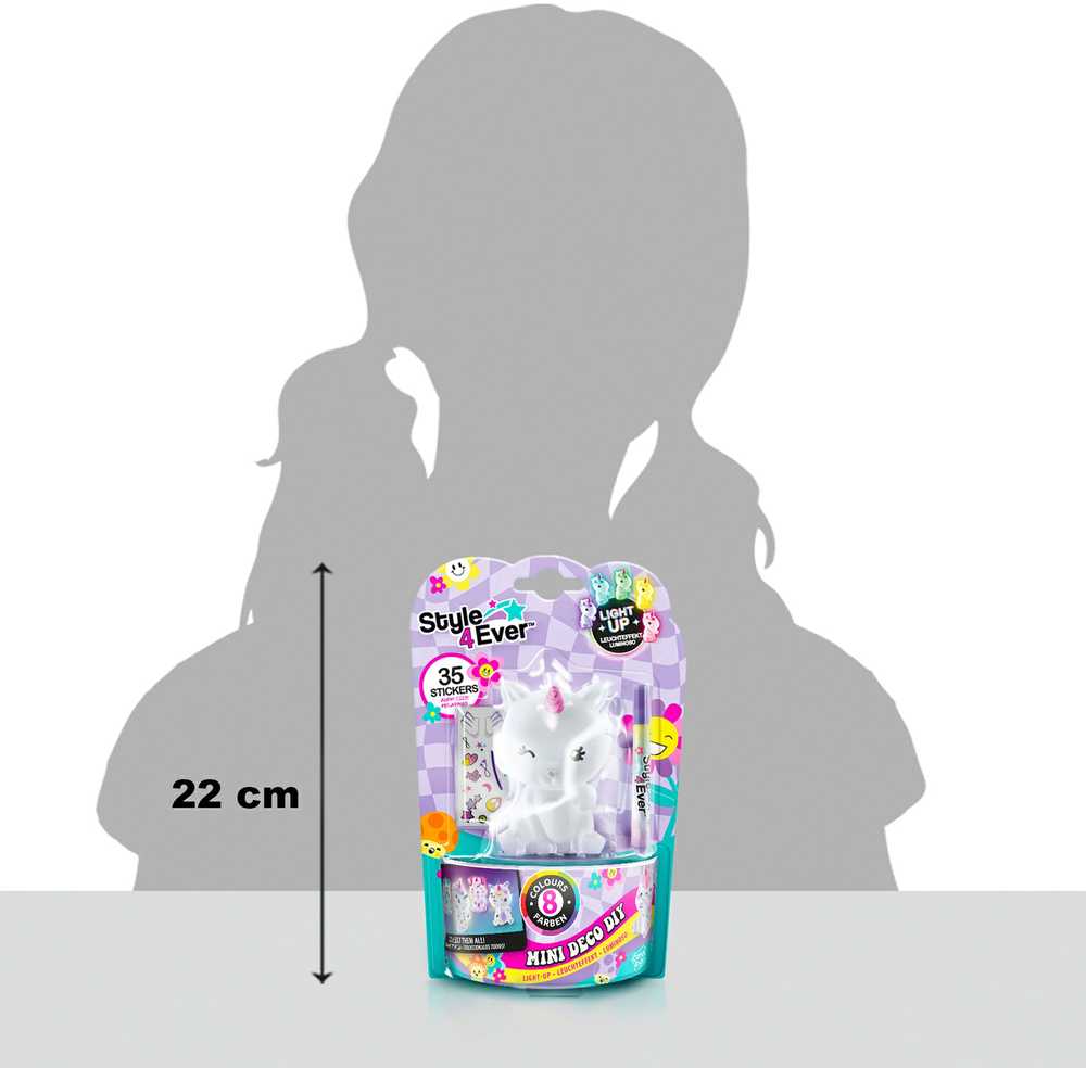 Canal Toys STYLE 4EVER STYLE 4 EVER Šviečiantis gyvūnėlio dekoravimo rinkinys