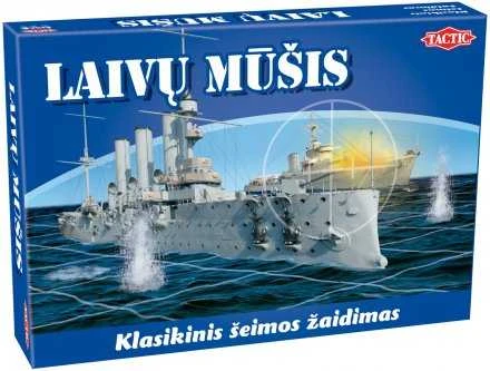 Tactic Stalo žaidimas „Laivų mūšis“ (Lietuvių kalba)