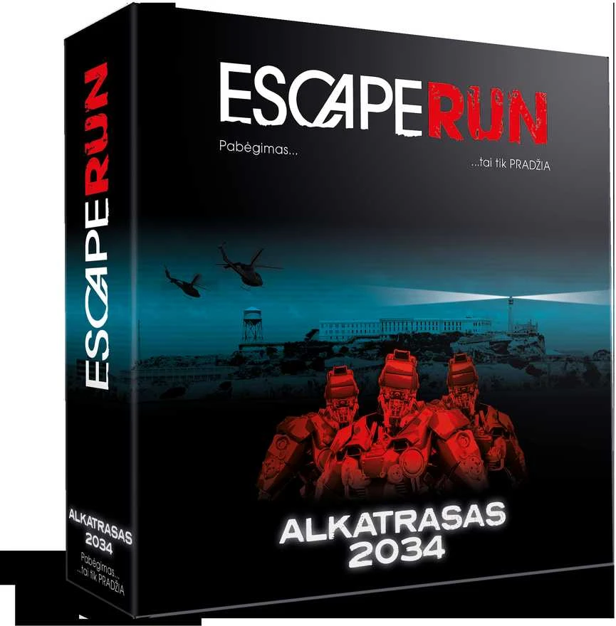 TACTIC Žaidimas „Pabėgimas iš Alkatraso 2034“