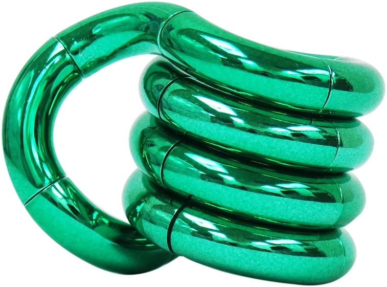 TANGLE Metalo spalvos stresą mažinantis žaislas