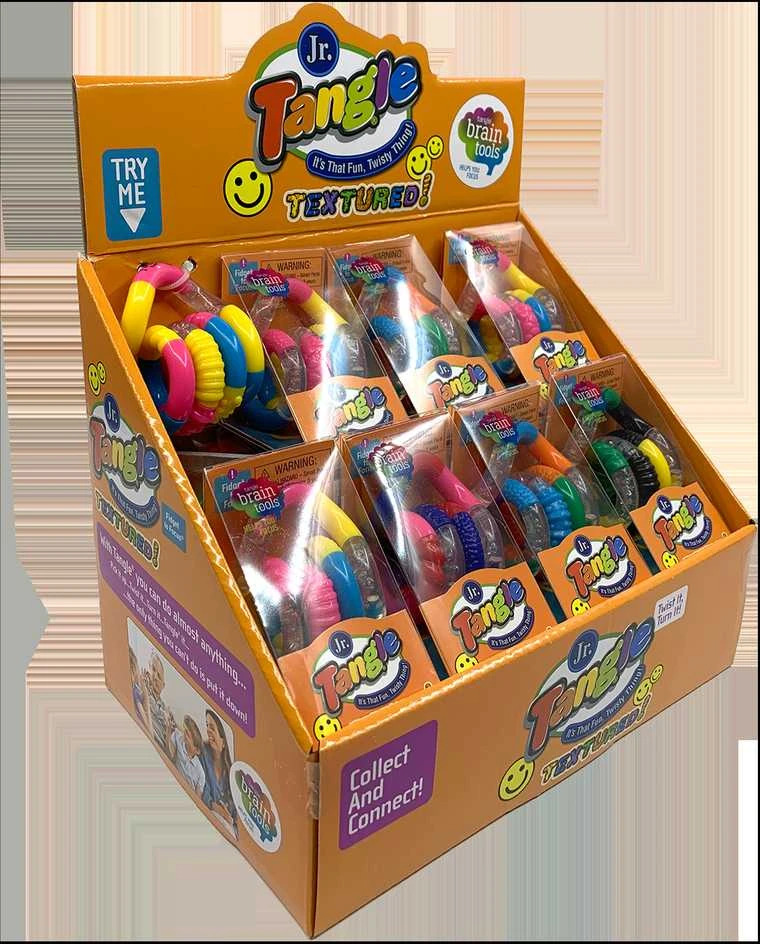 TANGLE Tekstūrinis stresą mažinantis žaislas