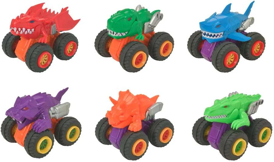 TEAMSTERZ BEAST MACHINES Automobilis-ryklys, 10 cm