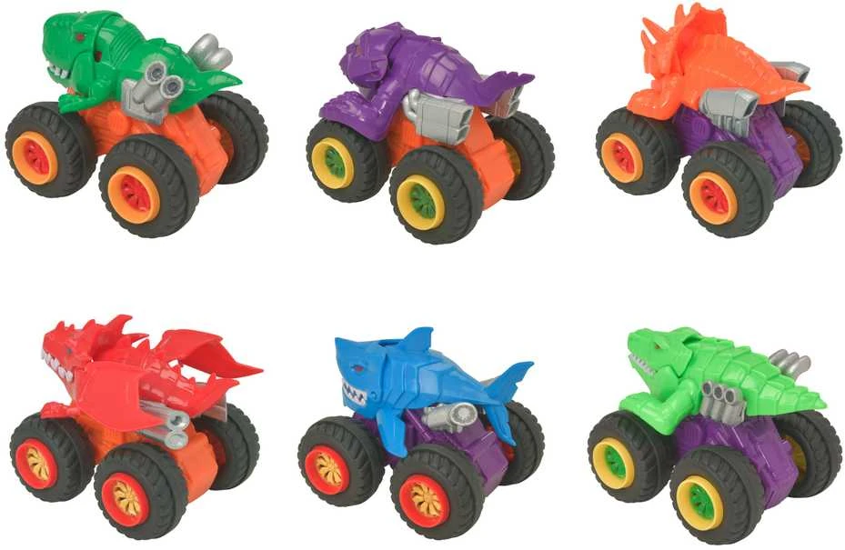 TEAMSTERZ BEAST MACHINES Automobilis-ryklys, 10 cm