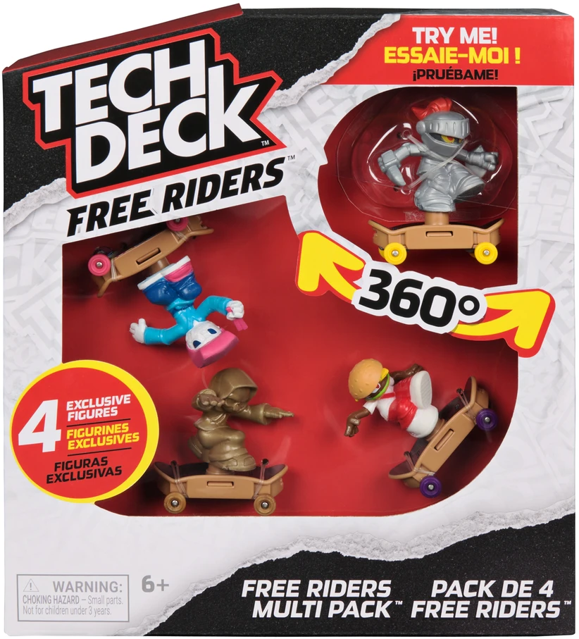 TECH DECK Riedlenčių rinkinys „Free Riders“
