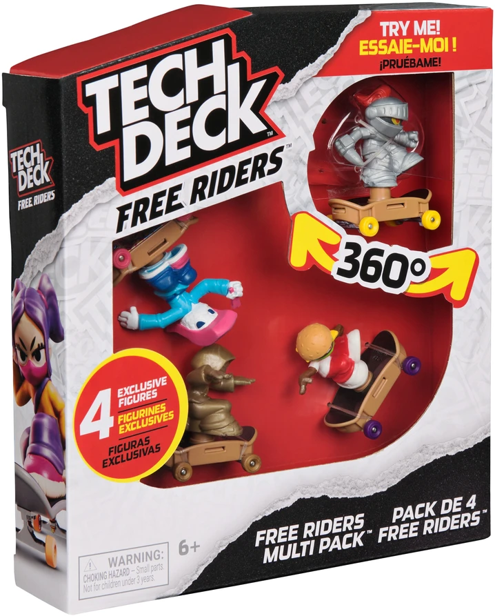TECH DECK Riedlenčių rinkinys „Free Riders“