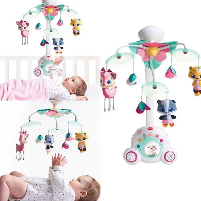 Tiny Love Grow with Music – lovelių karuselė Princesės