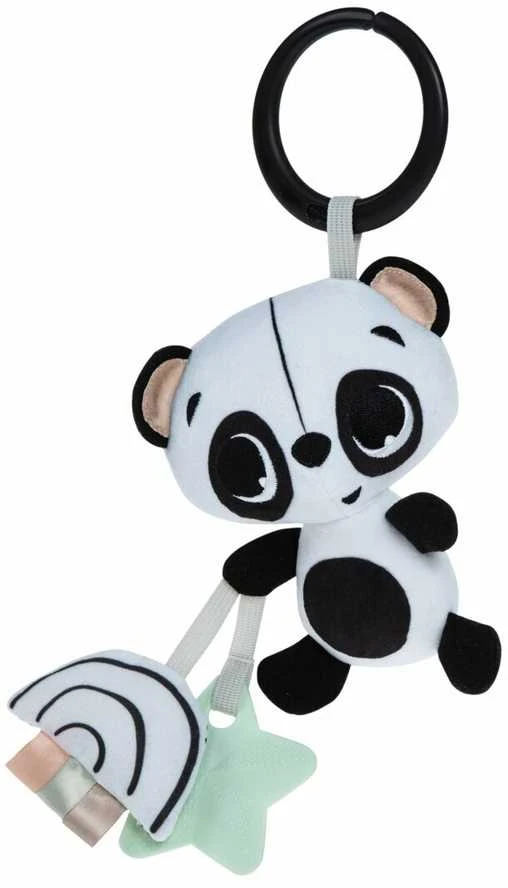 Tiny Love žaislas pakabinamas panda juoda balta