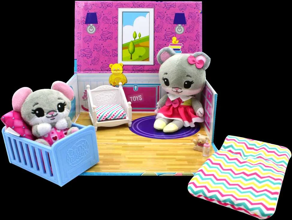 TINY TUKKINS BEVERLY HILLS TEDDY BEAR Rinkinys
