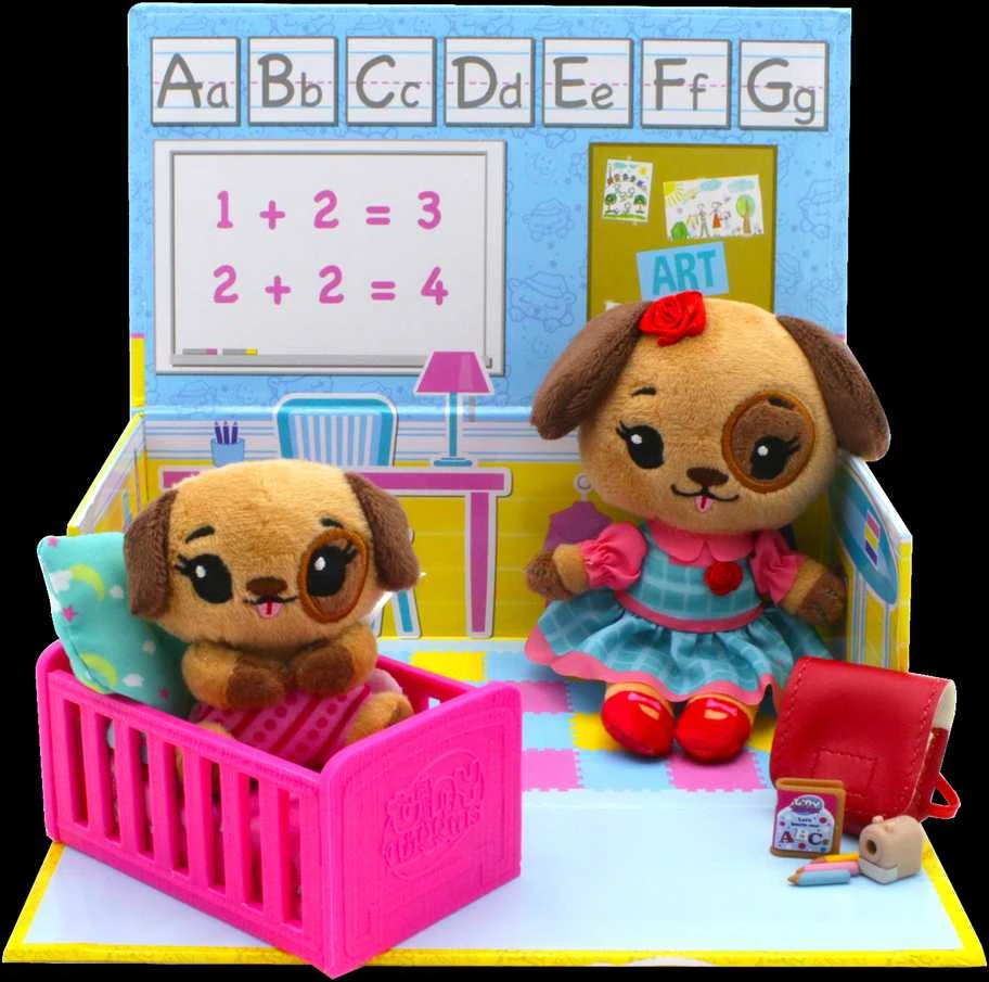 TINY TUKKINS BEVERLY HILLS TEDDY BEAR Rinkinys