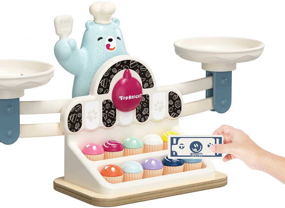 Top Bright Lavinimo žaislas TopBright Yummy Bear Scale 121089TB