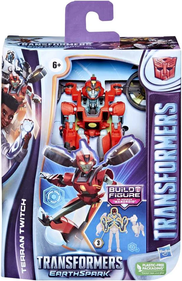 TRANSFORMERS EARTHSPARK figūrėlė DELUXE, 12,5 cm, asortimentas