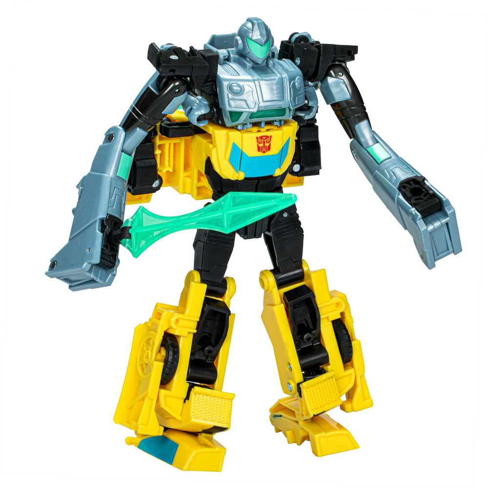 Transformers EarthSpark Cyber-Combiner Bumblebee ir Mo Malto veiksmo figūrėlės