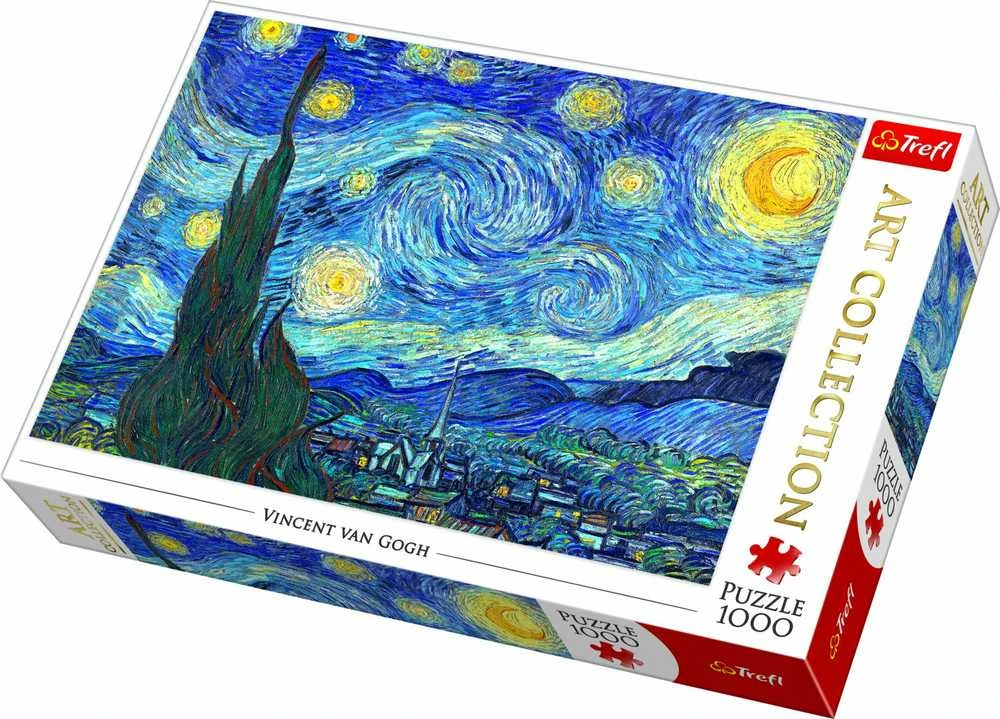 Trefl Dėlionė 1000 vnt. - Vincentas van Gogas: Žvaigždėta naktis
