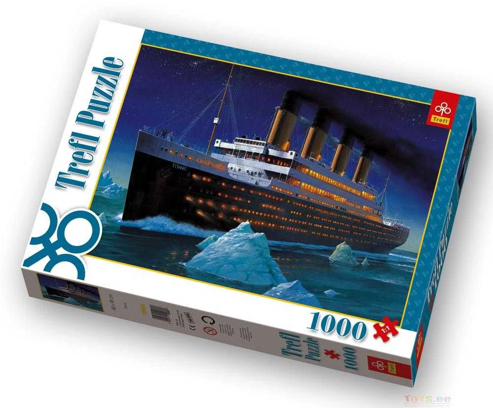 Trefl Dėlionė 1000 vnt. - Titanikas