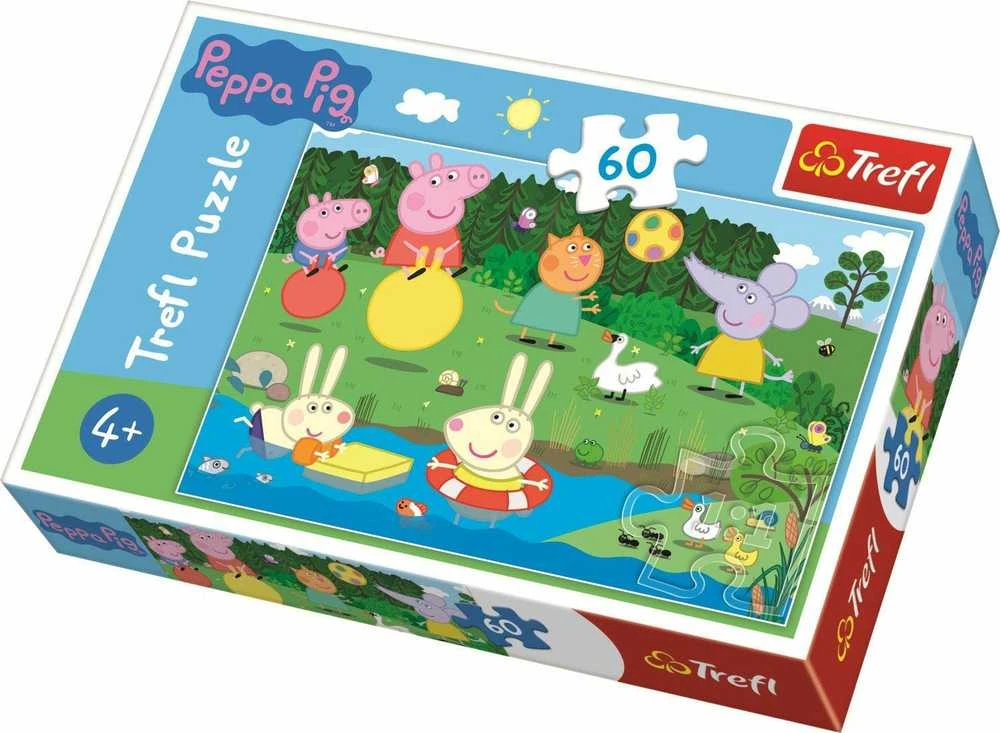 Trefl Dėlionė 60 vnt. - Peppa Pig ir draugai
