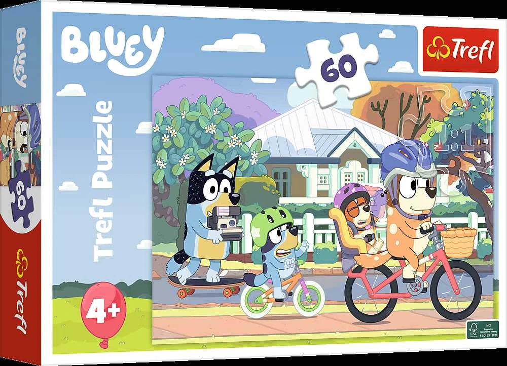 Trefl dėlionė 60 vnt. - Šuniukas Bluey