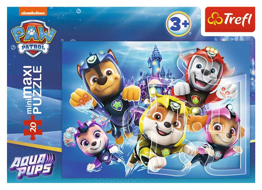 TREFL Mini Maxi dėlionė „Šuniukai-patruliai" 20 det.