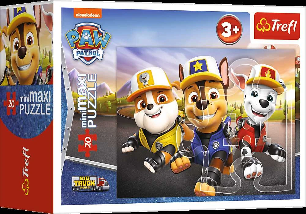 TREFL Mini Maxi dėlionė „Šuniukai-patruliai" 20 det.