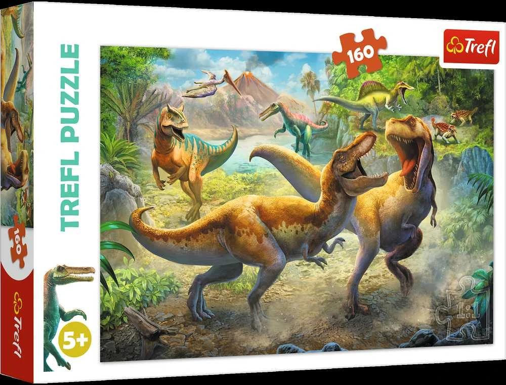 Trefl Dėlionė 160 vnt. - Dinozaurai