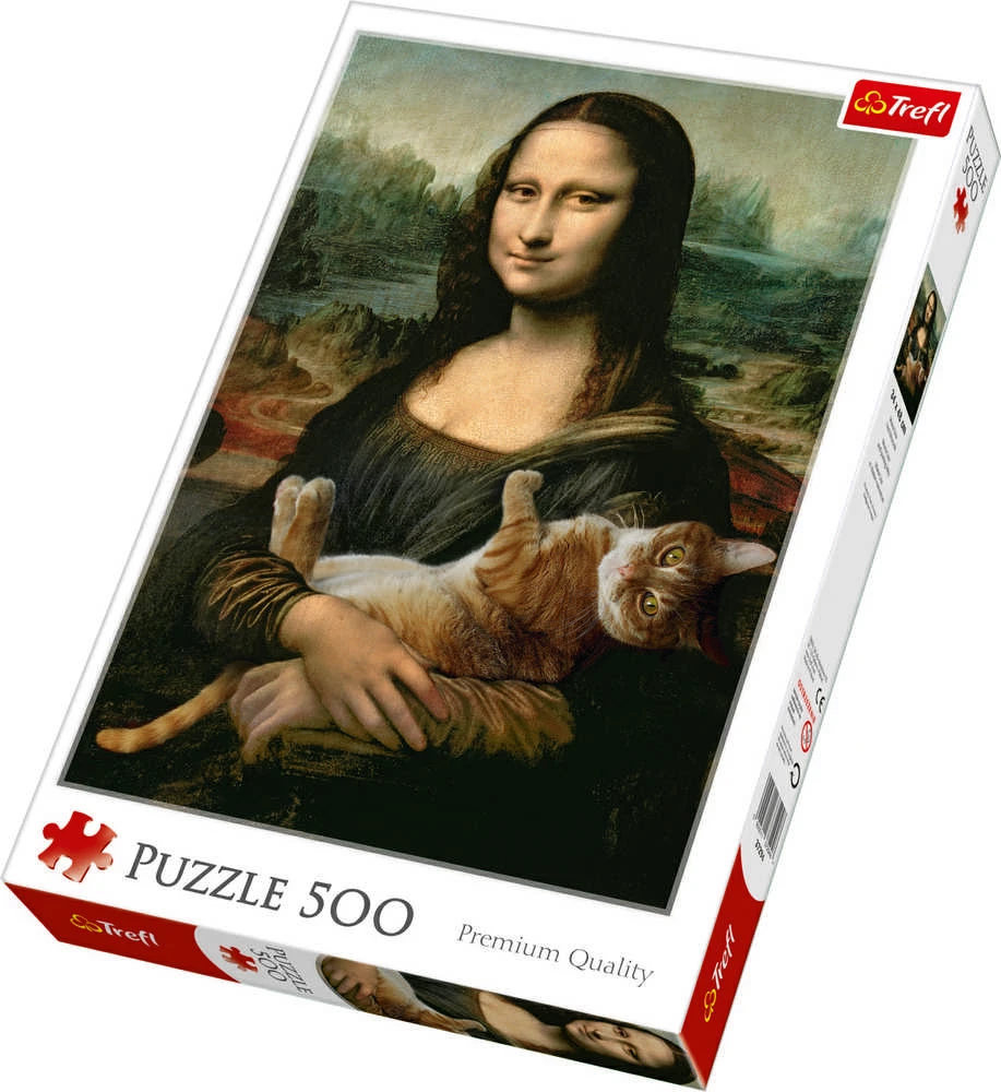 Trefl Dėlionė 500 vnt. - Mona Liza