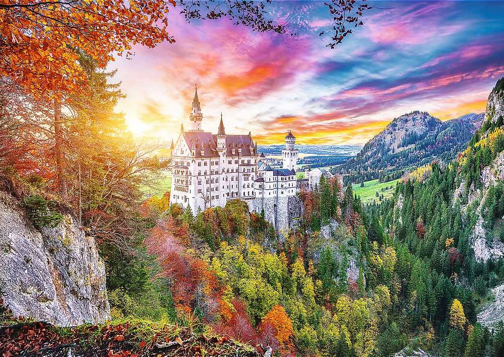 Trefl Dėlionė 500 vnt. - Noišvanšteino pilis (Neuschwanstein Castle) Vokietija