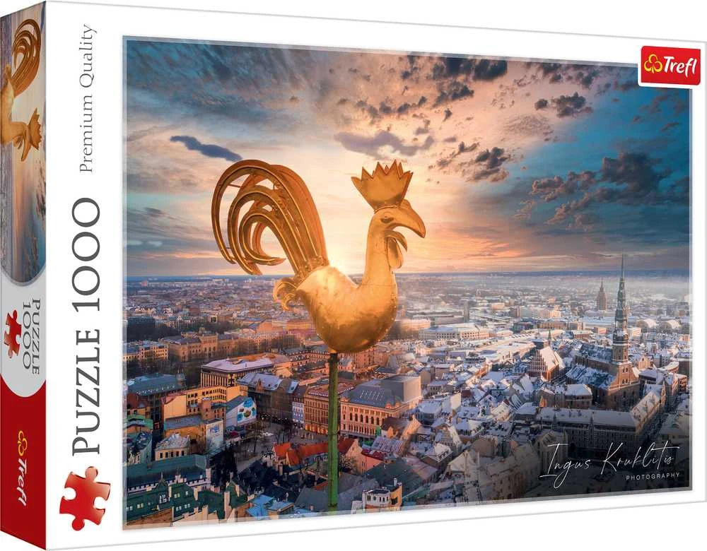 TREFL Dėlionė „Ryga“, 1000 det.