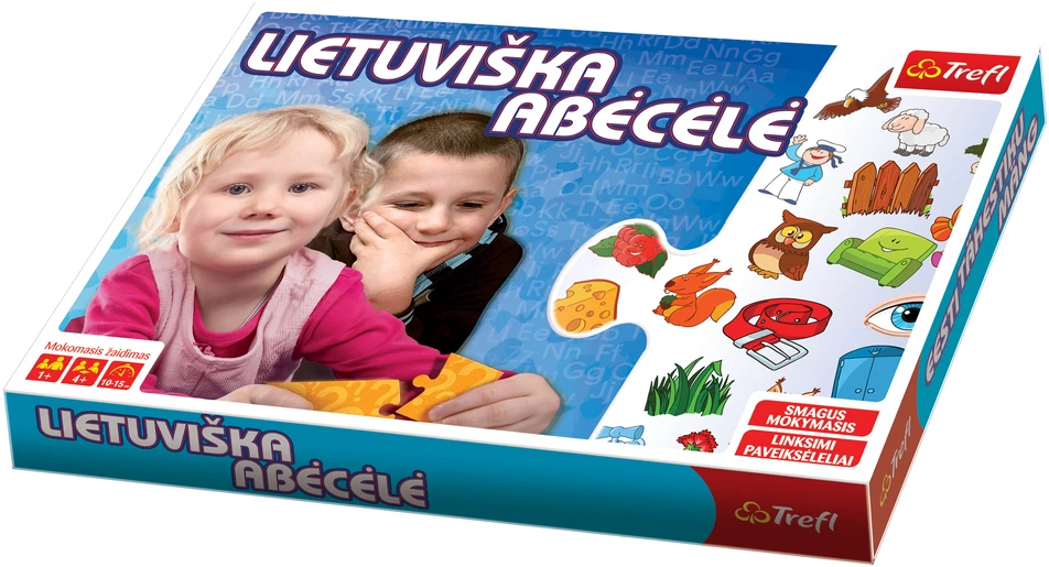 Trefl Žaidimas "Lietuviška abecelė" 