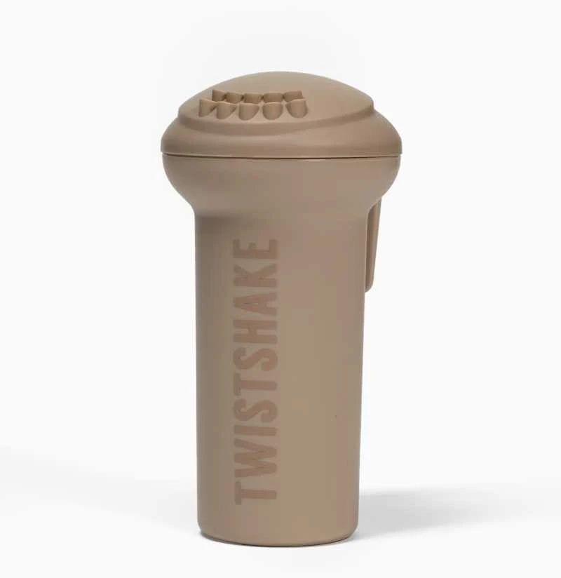 Twistshake vonelė sulankstoma stovas pagalvė piltuvėlis v2 mocha 79265