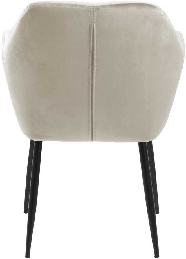 Actona Kėdė Emilia Velvet smėlio /juoda