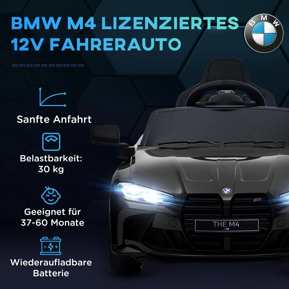 Elektrinis automobilis, 108x69,5x51 cm, juodas