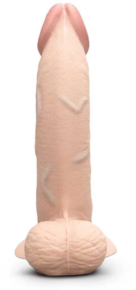 b-Vibe Slipskin 9" lenktas kremas