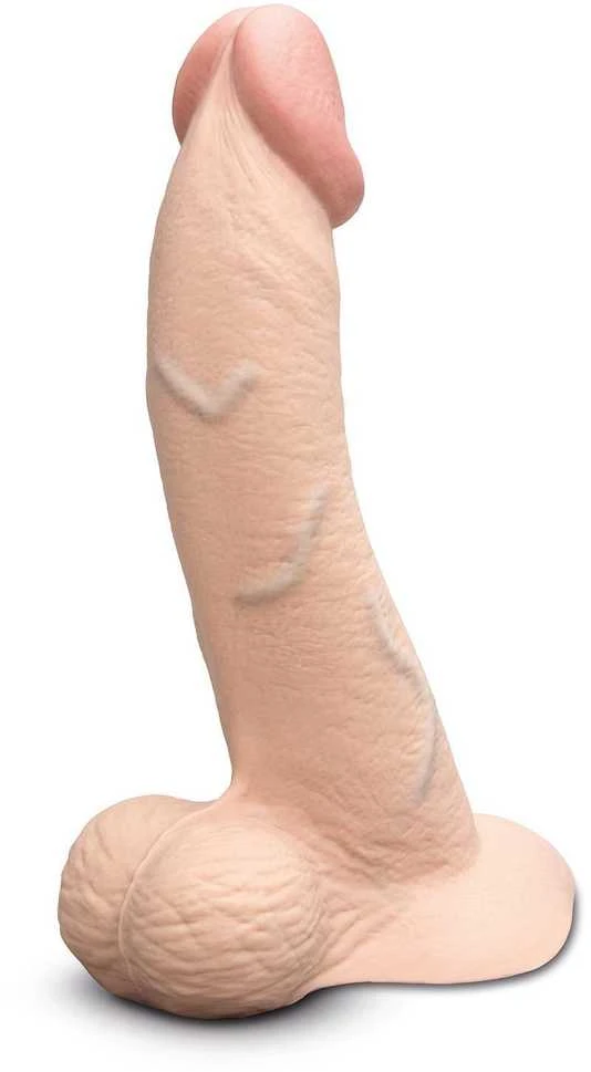 b-Vibe Slipskin 9" lenktas kremas