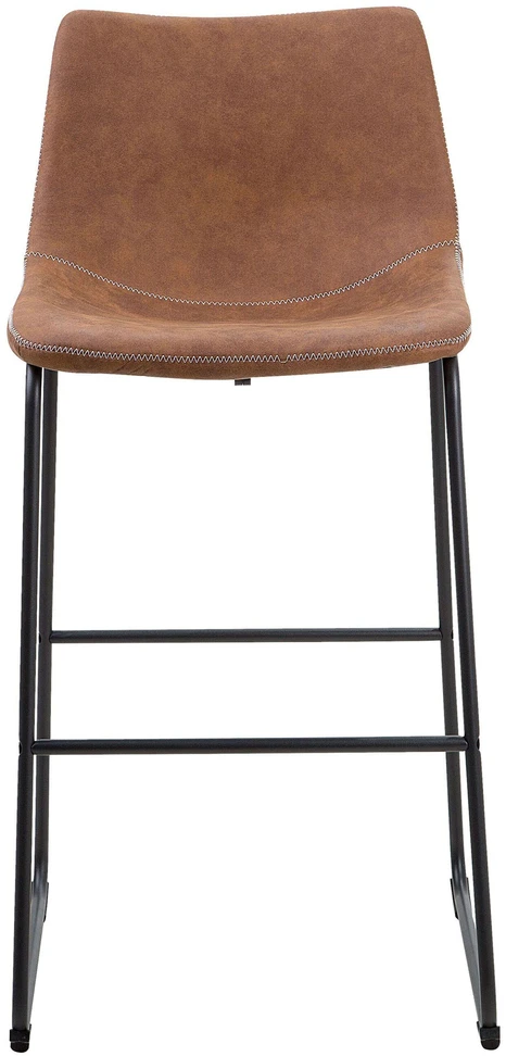 Beliani 2 baro kėdžių komplektas FRANKS auksinės rudos spalvos